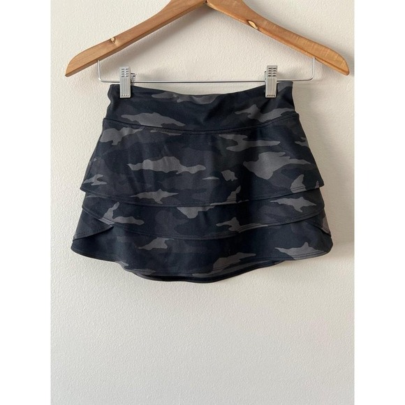 Athleta Girl Other - Athleta Girl Camo Lux Print Swing Skort Size Medium 8-10